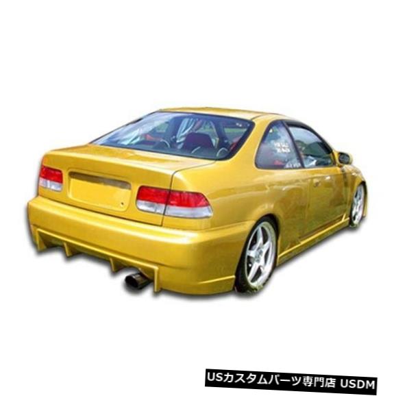 Rear Bumper 96-00ホンダシビック2DRバディデュラフレックスリアボディキットバンパー!!! 101737 96-00 Honda Civic 2DR Buddy Duraflex Rear Body Kit Bumper!!! 101737 【並行輸入品】