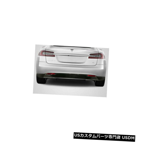 Rear Bumper 12-16 Tesla Model S Utechカーボンファイバークリエーションズリアバンパーリップボディキット113555 12-16 Tesla Model S Utech Carbon Fiber Creations Rear Bumper Lip Body Kit 113555 【並行輸入品】