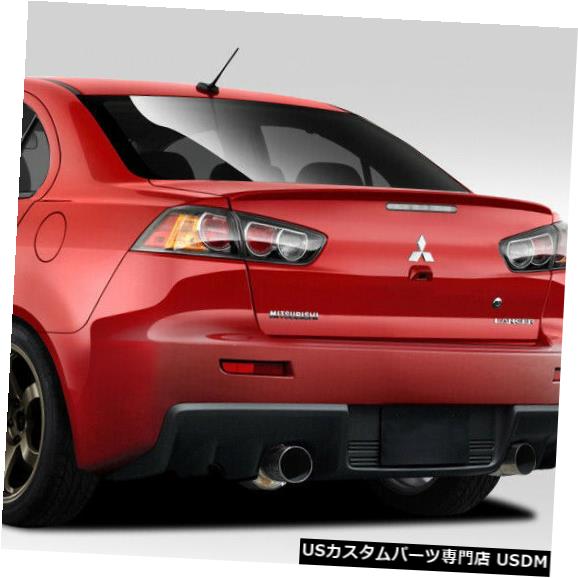 Rear Bumper 08-17三菱ランサーEVO X V2 Duraflexリアボディキットバンパー!!! 109321 08-17 Mitsubishi Lancer EVO X V2 Duraflex Rear Body Kit Bumper!!! 109321 【並行輸入品】