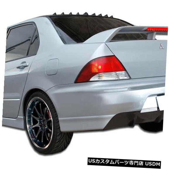 Rear Bumper 02-03三菱ランサー4DR MRエディションデュラフレックスリアボディキットバンパー!!! 107099 02-03 Mitsubishi Lancer 4DR MR Edition Duraflex Rear Body Kit Bumper!!! 107099 【並行輸入品】｜カスタムパーツ WORLD倉庫