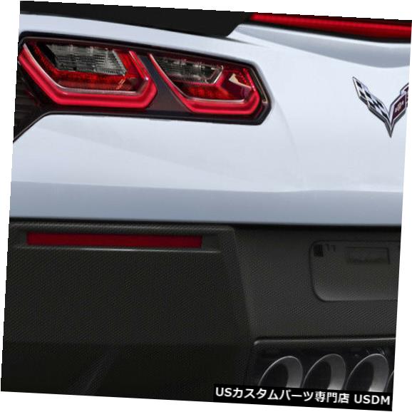 Rear Bumper 14-18コルベットGTコンセプトDriTechカーボンファイバーリアバンパーリップボディキット!! 113180 14-18 Corvette GT Concept DriTech Carbon Fiber Rear Bumper Lip Body Kit!! 113180 【並行輸入品】