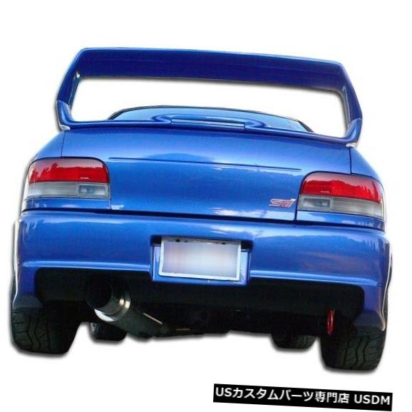 Rear Bumper 93-01スバルインプレッサSスポーツデュラフレックスリアボディキットバンパー!!! 104496 93-01 Subaru Impreza S-Sport Duraflex Rear Body Kit Bumper!!! 104496 【並行輸入品】