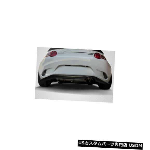 Rear Bumper 16-19マツダミアータCスピードカーボンファイバーリアバンパーリップボディキット!!! 114353 16-19 Mazda Miata C-Speed Carbon Fiber Rear Bumper Lip Body Kit!!! 114353 【並行輸入品】