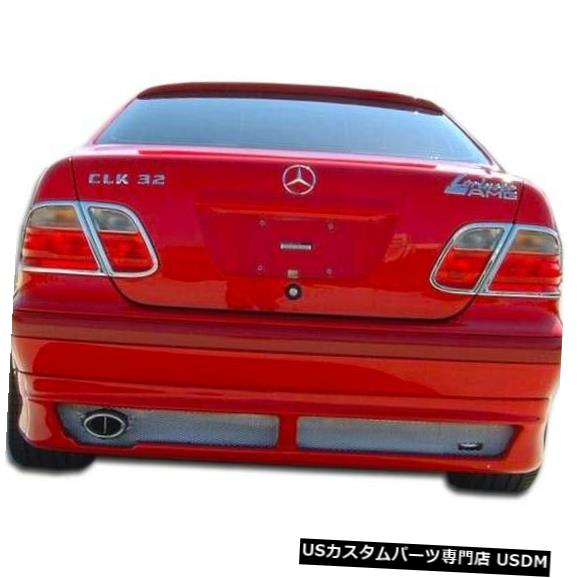Rear Bumper 98-02メルセデスCLK R-1オーバーストックリアバンパーリップボディキット!!! 107072 98-02 Mercedes CLK R-1 Overstock Rear Bumper Lip Body Kit!!! 107072 【並行輸入品】
