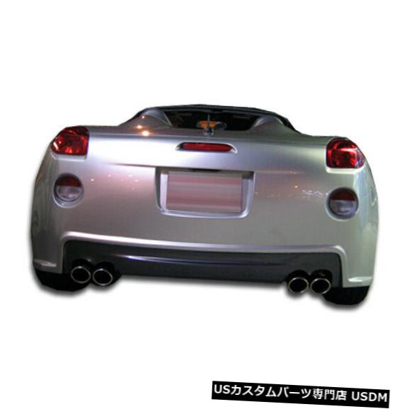 Rear Bumper 06-09ポンティアックソルスティスデュアルエキゾーストGT CnC Duraflexリアボディキットバンパー103590 06-09 Pontiac Solstice Dual Exhaust GT CnC Duraflex Rear Body Kit Bumper 103590 【並行輸入品】
