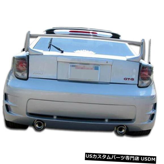Rear Bumper 00-05トヨタセリカタイプKデュラフレックスリアボディキットバンパー!!! 100190 00-05 Toyota Celica Type K Duraflex Rear Body Kit Bumper!!! 100190 【並行輸入品】