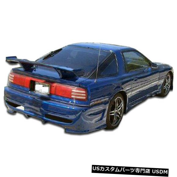Rear Bumper 86-92トヨタスープラタイプXデュラフレックスリアボディキットバンパー!!! 100742 86-92 Toyota Supra Type X Duraflex Rear Body Kit Bumper!!! 100742 【並行輸入品】