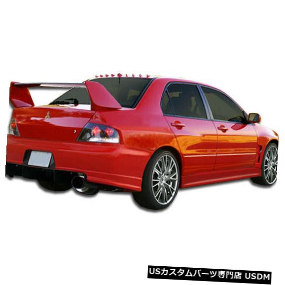 Rear Bumper 03-06三菱エボリューションGT500デュラフレックスリアワイドボディキットバンパー!!! 104857 03-06 Mitsubishi Evolution GT500 Duraflex Rear Wide Body Kit Bumper!!! 104857 【並行輸入品】
