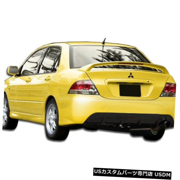 Rear Bumper 04-07三菱ランサーMRエディションデュラフレックスリアボディキットバンパー!!! 106442 04-07 Mitsubishi Lancer MR Edition Duraflex Rear Body Kit Bumper!!! 106442 【並行輸入品】｜カスタムパーツ WORLD倉庫