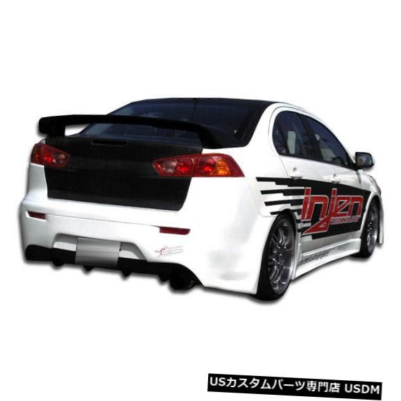 Rear Bumper 08-17三菱ランサーGTコンセプトデュラフレックスリアボディキットバンパー!!! 103944 08-17 Mitsubishi Lancer GT Concept Duraflex Rear Body Kit Bumper!!! 103944 【並行輸入品】|カスタムパーツ WORLD倉庫