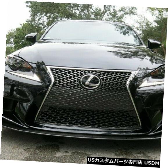 Front Bumper 14-15レクサスIS OPセイボンカーボンファイバーフロントバンパーリップボディキット!!! FL14LXIS-OP 14-15 Lexus IS OP Seibon Carbon Fiber Front Bumper Lip Body Kit!!! FL14LXIS-OP 【並行輸入品】