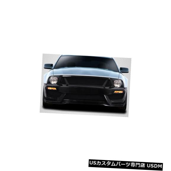 Front Bumper 05-09フォードマスタングGT350ルックカーボンファイバーフロントボディキットバンパー!!! 115441 05-09 Ford Mustang GT350 Look Carbon Fiber Front Body Kit Bumper!!! 115441 【並行輸入品】