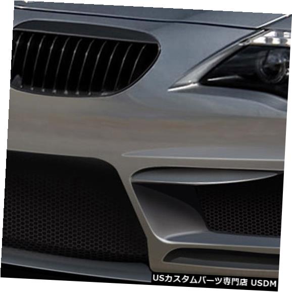 Front Bumper 04-10 BMW 6シリーズコンバーチブルAF2エアロ機能フロントバンパーリップワイドボディキット 04-10 BMW 6 Series Convertible AF2 Aero Function Front Bumper Lip Wide Body Kit 【並行輸入品】