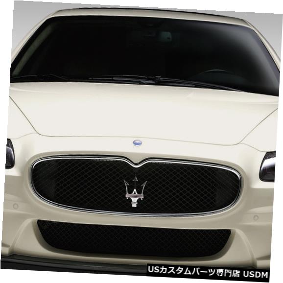 Front Bumper 05-08マセラティクアトロポルテエロスV.1デュラフレックスフロントボディキットバンパー!!! 108432 05-08 Maserati Quattroporte Eros V.1 Duraflex Front Body Kit Bumper!!! 108432 【並行輸入品】