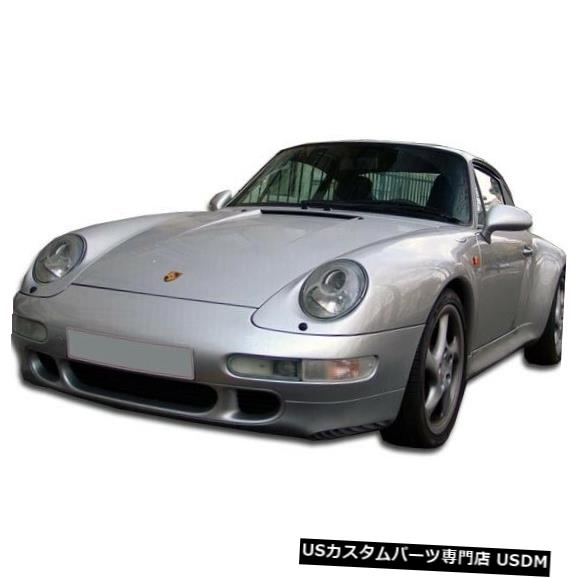 Front Bumper 95-98ポルシェ993ターボルックDuraflexフロントボディキットバンパー!!! 105103 95-98 Porsche 993 Turbo Look Duraflex Front Body Kit Bumper!!! 105103 【並行輸入品】