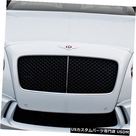 Front Bumper 11-16 Bentley Continental GT Eros V.1 Duraflexフロントバンパーリップボディキット！ 113954 11-16 Bentley Continental GT Eros V.1 Duraflex Front Bumper Lip Body Kit! 113954 【並行輸入品】