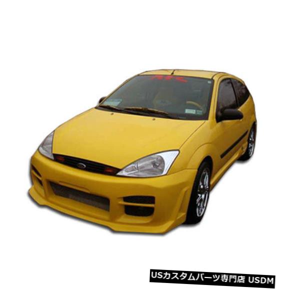 Front Bumper 00-04フォードフォーカスR34デュラフレックスフロントボディキットバンパー!!! 100043 00-04 Ford Focus R34 Duraflex Front Body Kit Bumper!!! 100043 【並行輸入品】
