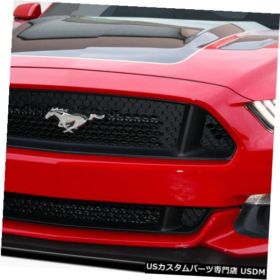 Front Bumper 15-17フォードマスタングGTコンセプトデュラフレックスフロントバンパーリップボディキット!!! 112232 15-17 Ford Mustang GT Concept Duraflex Front Bumper Lip Body Kit!!! 112232 【並行輸入品】｜カスタムパーツ WORLD倉庫