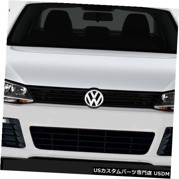 Front Bumper 11-14フォルクスワーゲンジェッタRルックデュラフレックスフロントボディキットバンパー!!! 108126 11-14 Volkswagen Jetta R Look Duraflex Front Body Kit Bumper!!! 108126 【並行輸入品】