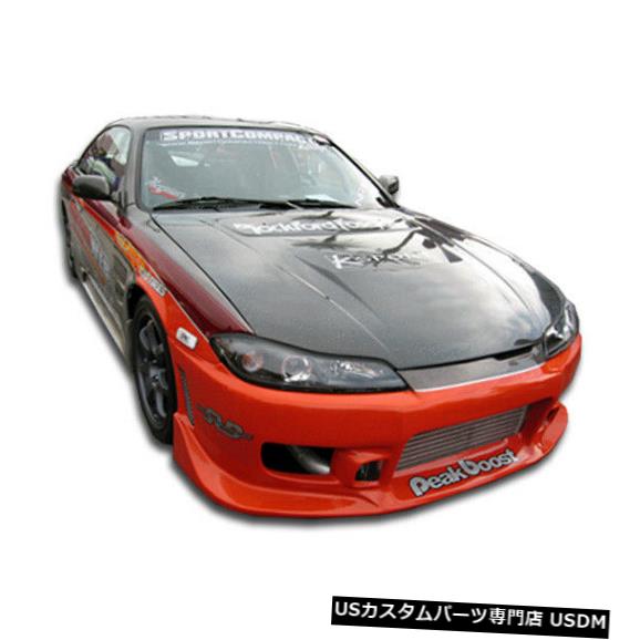 Front Bumper 99-02日産S15シルビアC-1デュラフレックスフロントボディキットバンパーに適合!!! 102151 99-02 Fits Nissan S15 Silvia C-1 Duraflex Front Body Kit Bumper!!! 102151 【並行輸入品】