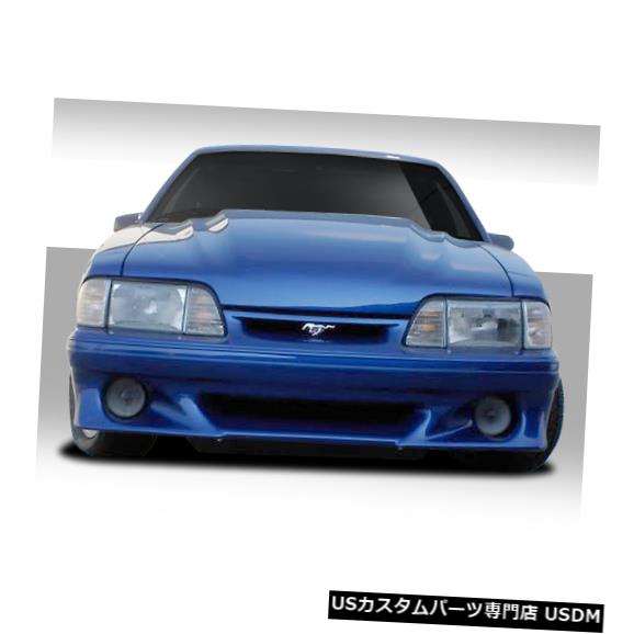 Front Bumper 87-93フォードマスタングストーカーデュラフレックスフロントボディキットバンパー!!! 103760 87-93 Ford Mustang Stalker Duraflex Front Body Kit Bumper!!! 103760 【並行輸入品】