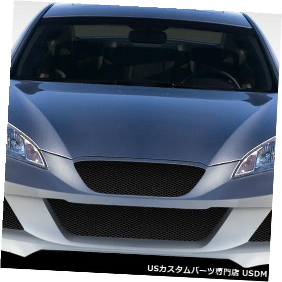 Front Bumper 10-12ヒュンダイジェネシス2DR J-Spec Duraflexフロントボディキットバンパーに適合!!! 107752 10-12 Fits Hyundai Genesis 2DR J-Spec Duraflex Front Body Kit Bumper!!! 107752 【並行輸入品】