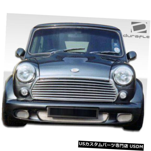 Front Bumper 59-00ミニクーパータイプZ Duraflexフロントワイドボディキットバンパー!!! 100686 59-00 MINI Cooper Type Z Duraflex Front Wide Body Kit Bumper!!! 100686 【並行輸入品】