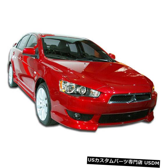 Front Bumper 08-17三菱ランサーGT-Sデュラフレックスフロントバンパーアドオンボディキット!!! 103792 08-17 Mitsubishi Lancer GT-S Duraflex Front Bumper Add On Body Kit!!! 103792 【並行輸入品】