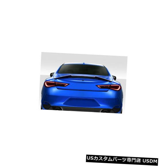 Body Kit-Wing/Spoiler 17-20 Infiniti Q60 M Look Duraflex Body Kit-Wing / Spoilに適合 er !!! 115399 17-20 Fits Infiniti Q60 M Look Duraflex Body Kit-Wing/Spoiler!!! 115399 【並行輸入品】