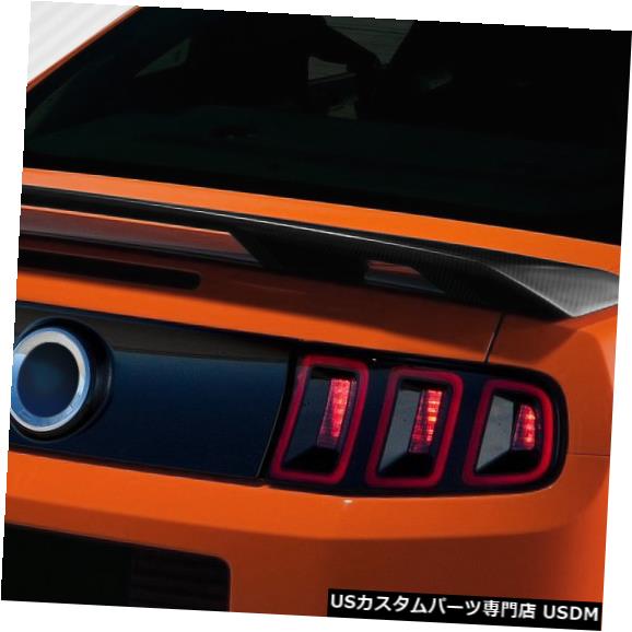 Body Kit-Wing/Spoiler 10-14フォードマスタングボスルックカーボンファイバークリエーションズボディキット-ウィング/スポイル er 109434 10-14 Ford Mustang Boss Look Carbon Fiber Creations Body Kit-Wing/Spoiler 109434 【並行輸入品】