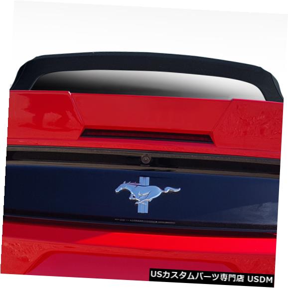 Body Kit-Wing/Spoiler 15-18フォードマスタングコンバーチブルグリッドDuraflexボディキット-ウィング/スポイル er !!! 112637 15-18 Ford Mustang Convertible Grid Duraflex Body Kit-Wing/Spoiler!!! 112637 【並行輸入品】