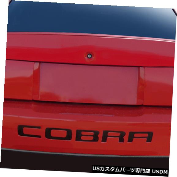 Body Kit-Wing/Spoiler 99-04フォードマスタングコブラルックデュラフレックスボディキット-ウィング/スポイル er !!! 112718 99-04 Ford Mustang Cobra Look Duraflex Body Kit-Wing/Spoiler!!! 112718 【並行輸入品】