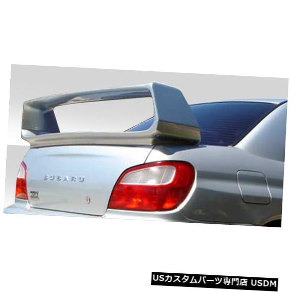 Body Kit-Wing/Spoiler 02-07スバルインプレッサ4DR STIルックデュラフレックスボディキット-ウィング/スポイル er !!! 100601 02-07 Subaru Impreza 4DR STI Look Duraflex Body Kit-Wing/Spoiler!!! 100601 【並行輸入品】