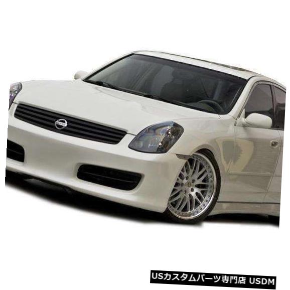 Spoiler 03-04インフィニティG35セダンヒドリKBDウレタンフロントボディキットバンパーに適合！ 37-2251 03-04 Fits Infiniti G35 Sedan Hidori KBD Urethane Front Body Kit Bumper! 37-2251 【並行輸入品】