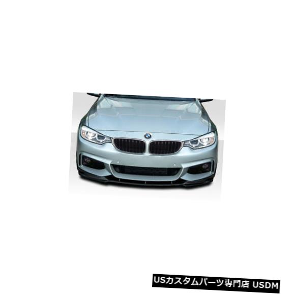 Spoiler 14-18 BMW 4シリーズAF-1エアロ機能フロントバンパーリップボディキット!!! 115061 14-18 BMW 4 Series AF-1 Aero Function Front Bumper Lip Body Kit!!! 115061 【並行輸入品】