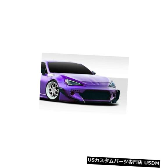 Spoiler 13-19 Scion FRS GT500 V2 Duraflexフロントバンパーカナード!!! 114881 13-19 Scion FRS GT500 V2 Duraflex Front Bumper Canards!!! 114881 【並行輸入品】