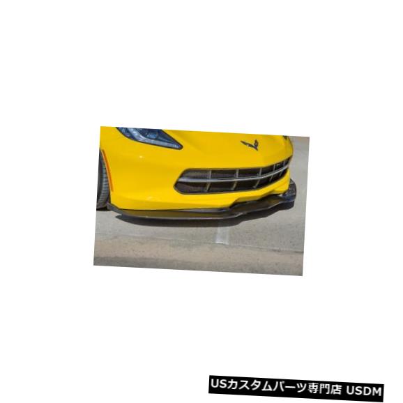 Spoiler 14-16シボレーコルベットTruFiber LG213フロントバンパーリップボディキット!!! TF30221-LG213 14-16 Chevy Corvette TruFiber LG213 Front Bumper Lip Body Kit!!! TF30221-LG213 【並行輸入品】