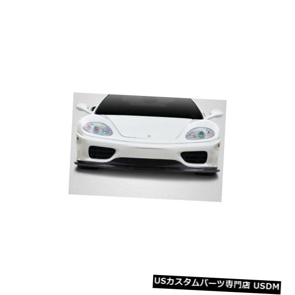 Spoiler 99-04フェラーリ360モデナエロスV.2カーボンファイバーフロントバンパーリップボディキット！ 115528 99-04 Ferrari 360 Modena Eros V.2 Carbon Fiber Front Bumper Lip Body Kit! 115528 【並行輸入品】｜カスタムパーツ WORLD倉庫