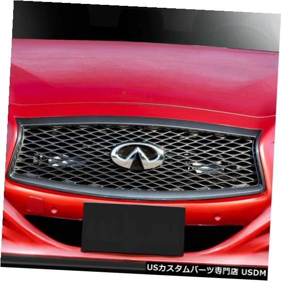 Spoiler 14-19 Infiniti Q50 Impulse Duraflexフロントボディキットバンパーに適合!!! 113536 14-19 Fits Infiniti Q50 Impulse Duraflex Front Body Kit Bumper!!! 113536 【並行輸入品】