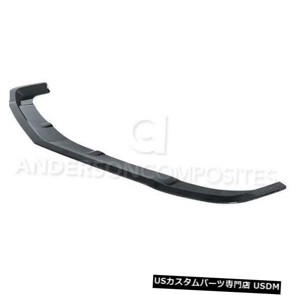 Spoiler 10-13カマロSSタイプCAMアンダーソンカーボンファイバーフロントバンパーリップ！ AC-FBD1011CHCA M 10-13 Camaro SS Type-CAM Anderson Carbon Fiber Front Bumper Lip! AC-FBD1011CHCAM 【並行輸入品】