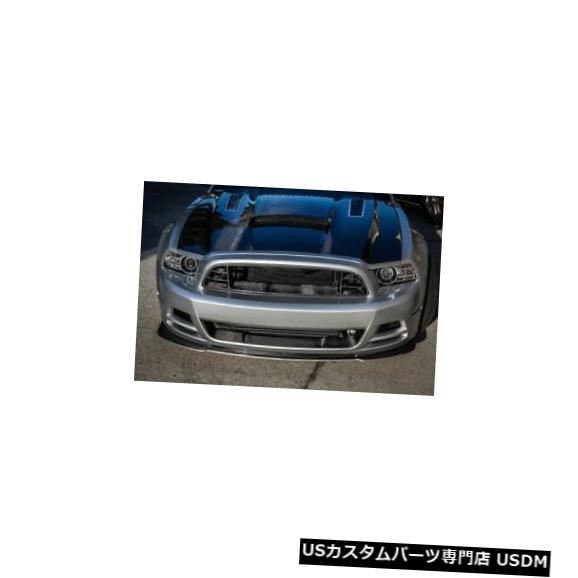 Spoiler 10-14フォードマスタングTruFiberカーボンファイバーフロントバンパー下部インサートTC10025-LG202 10-14 Ford Mustang TruFiber Carbon Fiber Front Bumper Lower Insert TC10025-LG202 【並行輸入品】