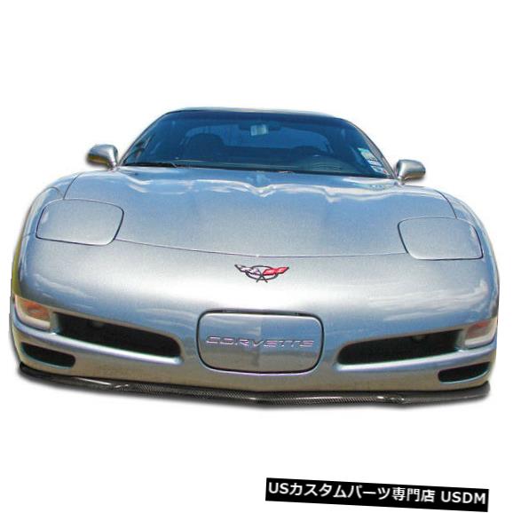 Spoiler 97-04シボレーコルベットC5Rカーボンファイバーフロントバンパーリップボディキット!!! 106146 97-04 Chevrolet Corvette C5R Carbon Fiber Front Bumper Lip Body Kit!!! 106146 【並行輸入品】