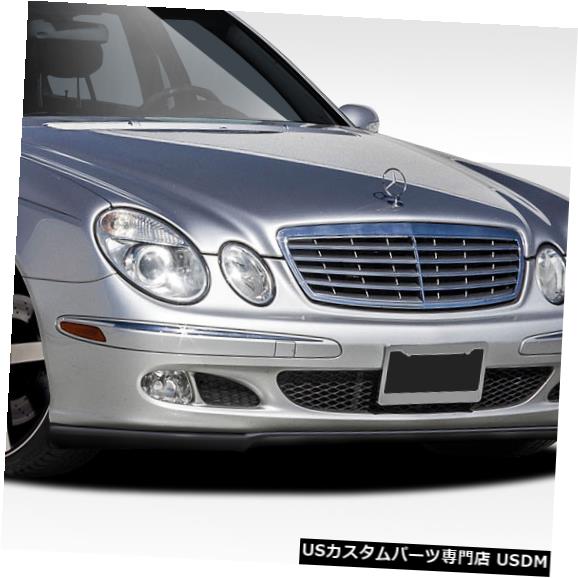Spoiler 03-06メルセデスEクラスLスポーツデュラフレックスフロントバンパーリップボディキット!!! 108692 03-06 Mercedes E Class L-Sport Duraflex Front Bumper Lip Body Kit!!! 108692 【並行輸入品】
