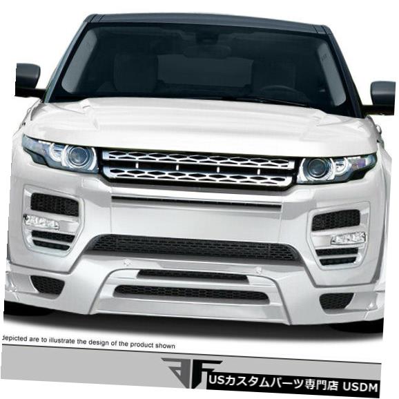 Spoiler 12-15ランドローバーイヴォークAF-1エアロ機能フロントバンパーアドオンボディキット108733 12-15 Land Rover Evoque AF-1 Aero Function Front Bumper Add On Body Kit 108733 【並行輸入品】