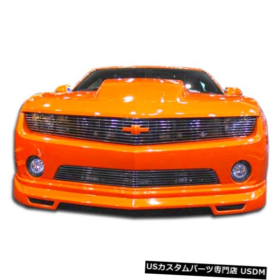 Spoiler 10-13シボレーカマロV6レーサーデュラフレックスフロントバンパーリップボディキット!!! 105981 10-13 Chevrolet Camaro V6 Racer Duraflex Front Bumper Lip Body Kit!!! 105981 【並行輸入品】