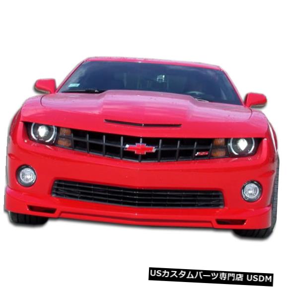 Spoiler 10-13シボレーカマロV8レーサーデュラフレックスフロントバンパーリップボディキット!!! 105982 10-13 Chevrolet Camaro V8 Racer Duraflex Front Bumper Lip Body Kit!!! 105982 【並行輸入品】