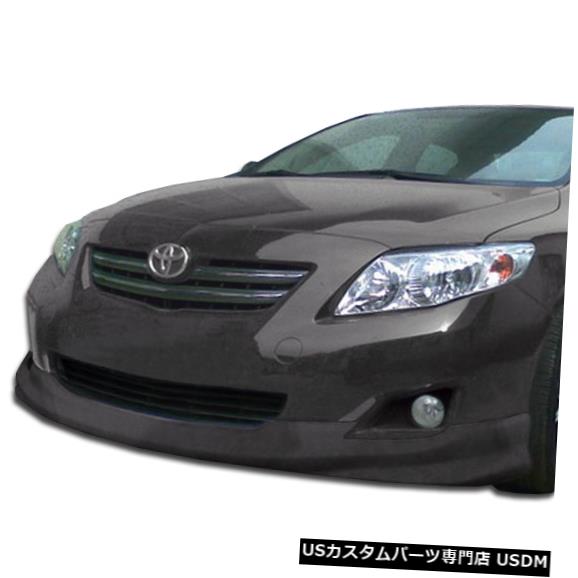 Spoiler 09-10トヨタカローラGTスポーツデュラフレックスフロントバンパーリップボディキット!!! 104598 09-10 Toyota Corolla GT Sport Duraflex Front Bumper Lip Body Kit!!! 104598 【並行輸入品】｜カスタムパーツ WORLD倉庫