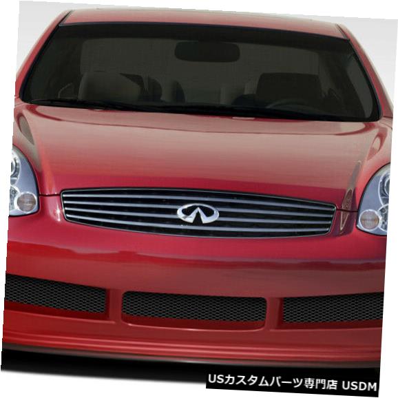 Spoiler 03-07 Infiniti G Coupe GT500 Duraflexフロントワイドボディキットバンパーに適合!!! 108499 03-07 Fits Infiniti G Coupe GT500 Duraflex Front Wide Body Kit Bumper!!! 108499 【並行輸入品】