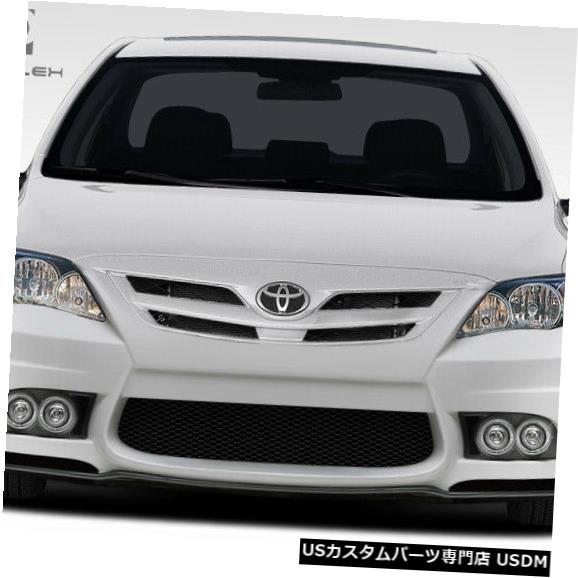Spoiler 11-13トヨタカローラW-1デュラフレックスフロントボディキットバンパー!!! 108398 11-13 Toyota Corolla W-1 Duraflex Front Body Kit Bumper!!! 108398 【並行輸入品】