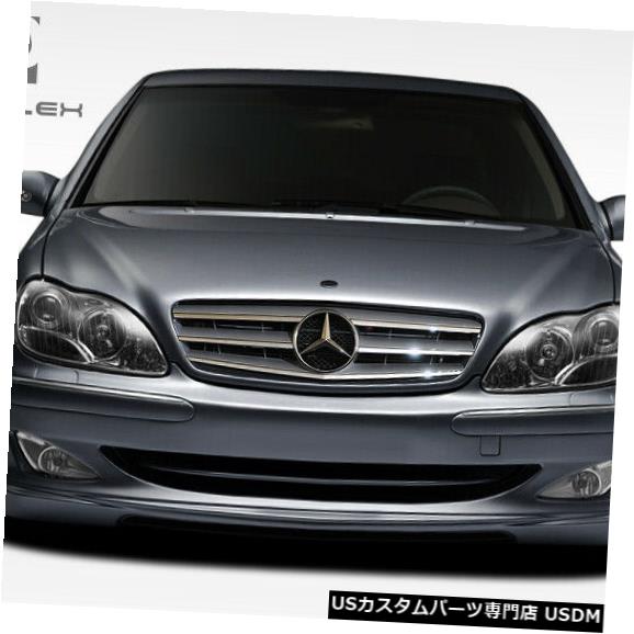 Spoiler 00-02メルセデスSクラスW-2デュラフレックスフロントボディキットバンパー!!! 107719 00-02 Mercedes S Class W-2 Duraflex Front Body Kit Bumper!!! 107719 【並行輸入品】